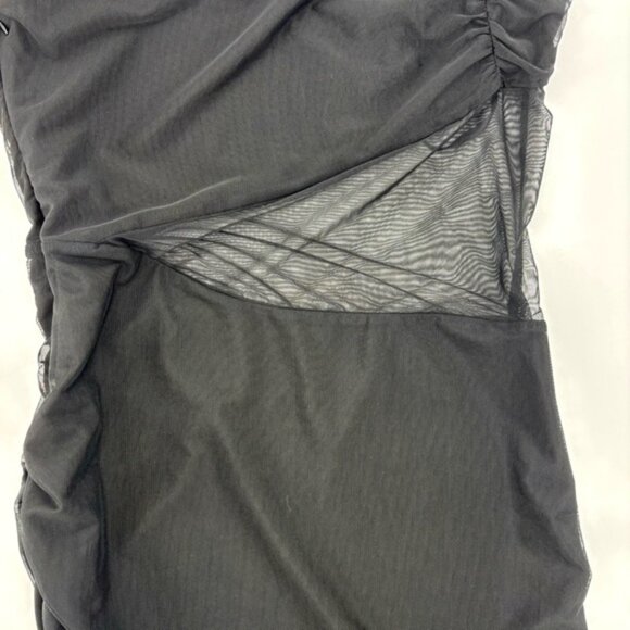 Superdown Jerica Black Mesh Mini Dress Size Medium - Picture 13 of 15